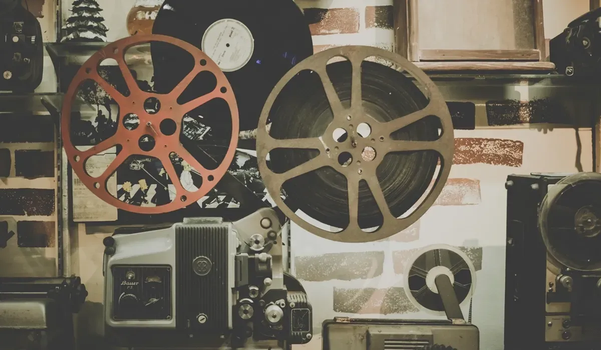 A reel of film