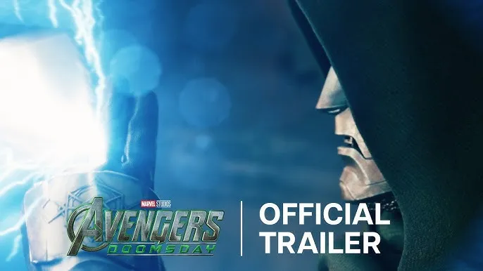 Avengers: Doomsday official trailer title card